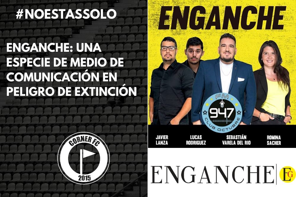 Enganche surgió como una innovadora apuesta de contenidos deportivos en Argentina.