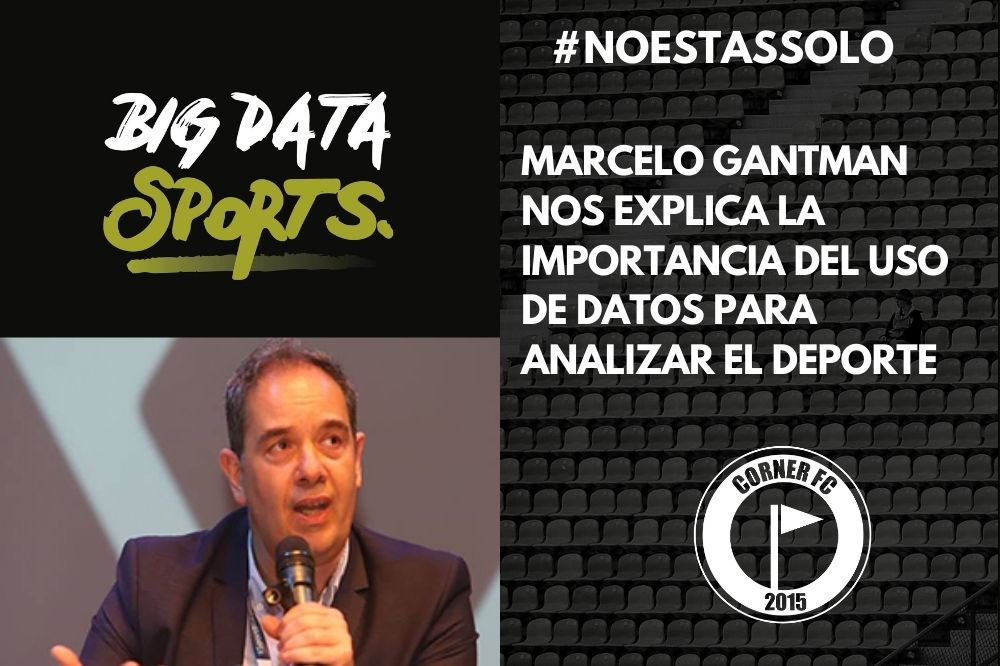 Marcelo Gantman periodista argentino que habló sobre La importancia del uso de datos en el deporte. Foto: cortesía.